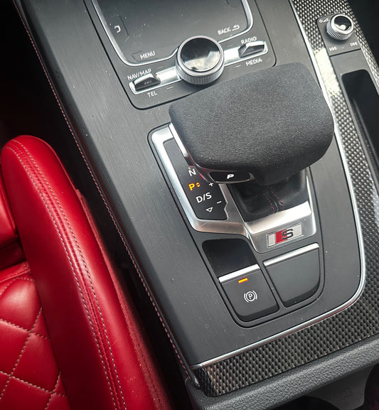 B9 Gear Knob Cover Seude