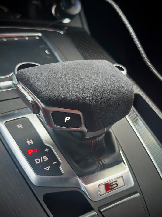 B9 Gear Knob Cover Seude